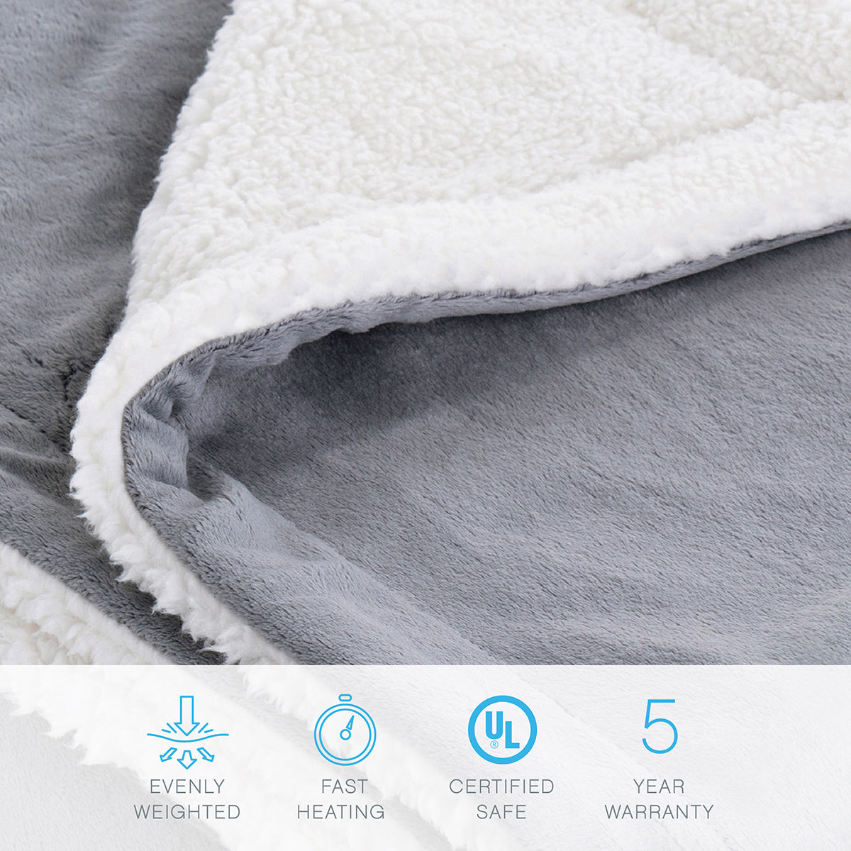 The Heated Sanctuary | Oversized Electric Blanket