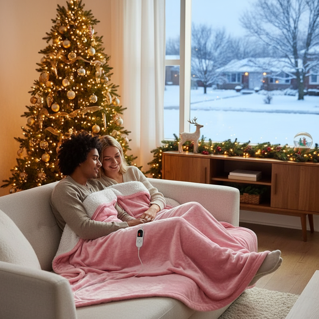 The Heated Sanctuary | Oversized Electric Blanket