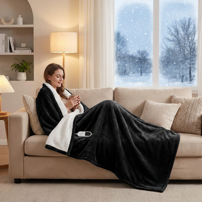 The Heated Sanctuary | Oversized Electric Blanket