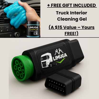 Limuga DriveScan Pro — Wireless Diesel Diagnostics with Forced Regen & Speed Control