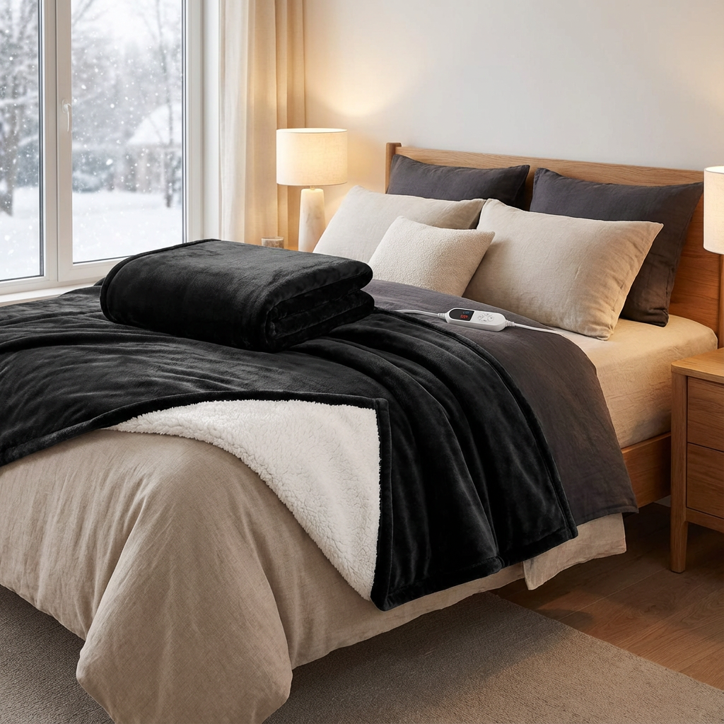 The Heated Sanctuary | Oversized Electric Blanket
